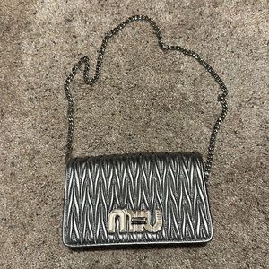 Miu Miu Silver Purse